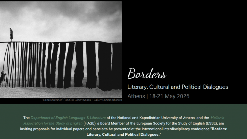 Invitation to the opening ceremony of the International Interdisciplinary Conference titled: “Borders: Literary, Cultural and Political Dialogues”