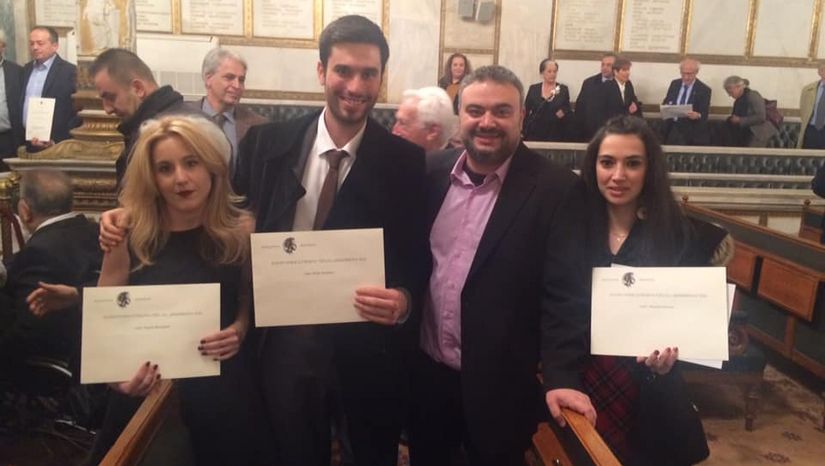 THE RESEARCH GROUP OF ASSISTANT PROFESSOR CHRISTOFOROS KOKOTOS RECEIVED THE HILDEGARD-ZERVAS AWARD FROM ΤΗΕ ΝΑΤΙΟNAL ACADEMY OF SCIENCE OF GREECE