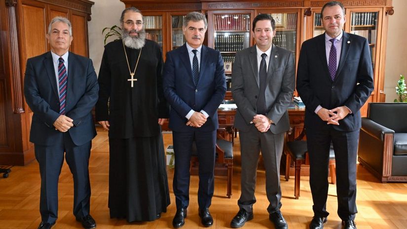 University of Balamand Delegation Visits the National and Kapodistrian University of Athens