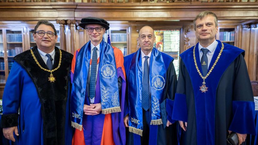 Andreas Papapetropoulos, Professor of Pharmacology and Chair of the Department of Pharmacy, Receives the Title of Doctor Honoris Causa from Semmelweis University