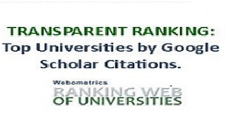  In the 86th position worldwide and 17th in Europe is NKUA in the Webometrics "Top Universities by Top Google Scholar Citations" Ranking