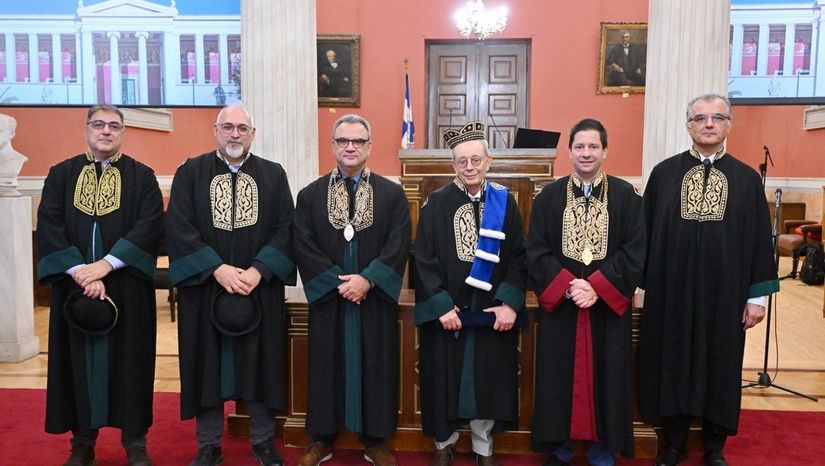 Member of the French Academy of Sciences and Emeritus Professor of Mathematics Jean-Michel Bismut Receives the Title of Doctor Honoris Causa from the Department of Mathematics