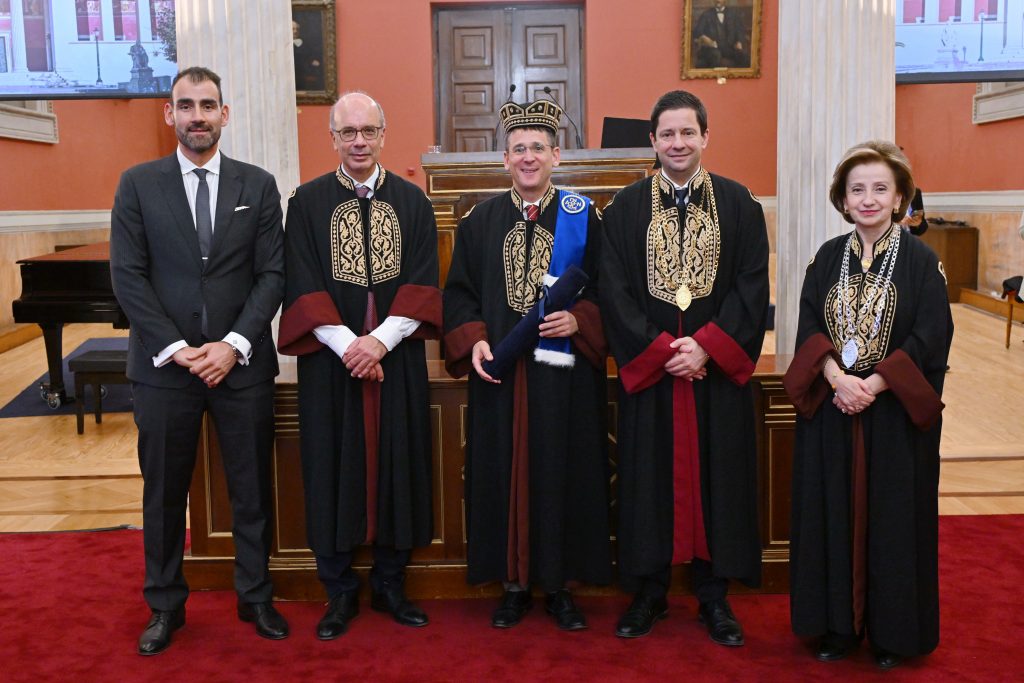 Timothy M. Pawlik, Professor of Surgical Oncology and Chair of the Department of Surgery at the Ohio State University, Receives the Title of Doctor Honoris Causa of the School of Medicine